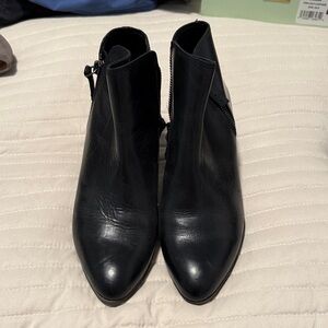 Frye Black Ankle Boots leather